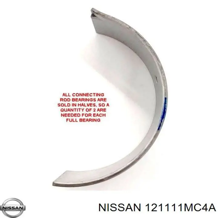 121111MC4A Nissan/Infiniti Підшипник шатуна