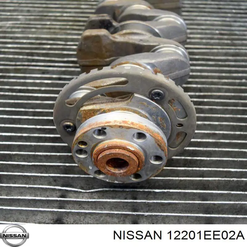 Вал колінчастий і маховик Nissan/Infiniti 12201EE02A ціна, від 113.43 USD