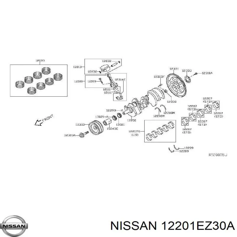  122011LA0A Nissan