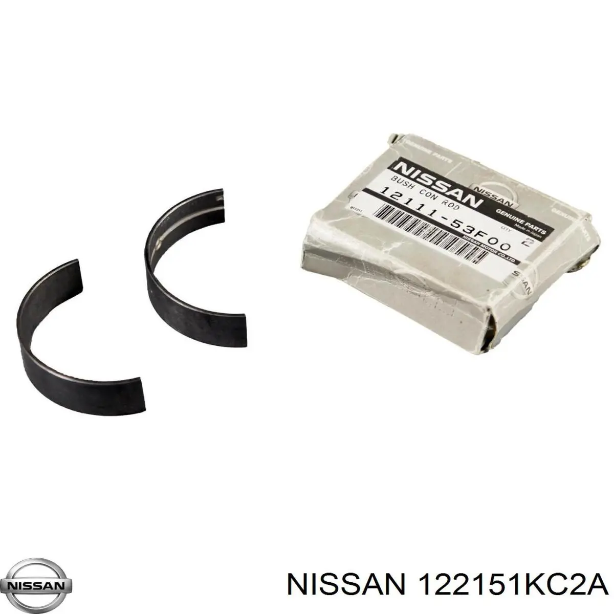 122151KC2A Nissan/Infiniti Підшипник ковзання клонували