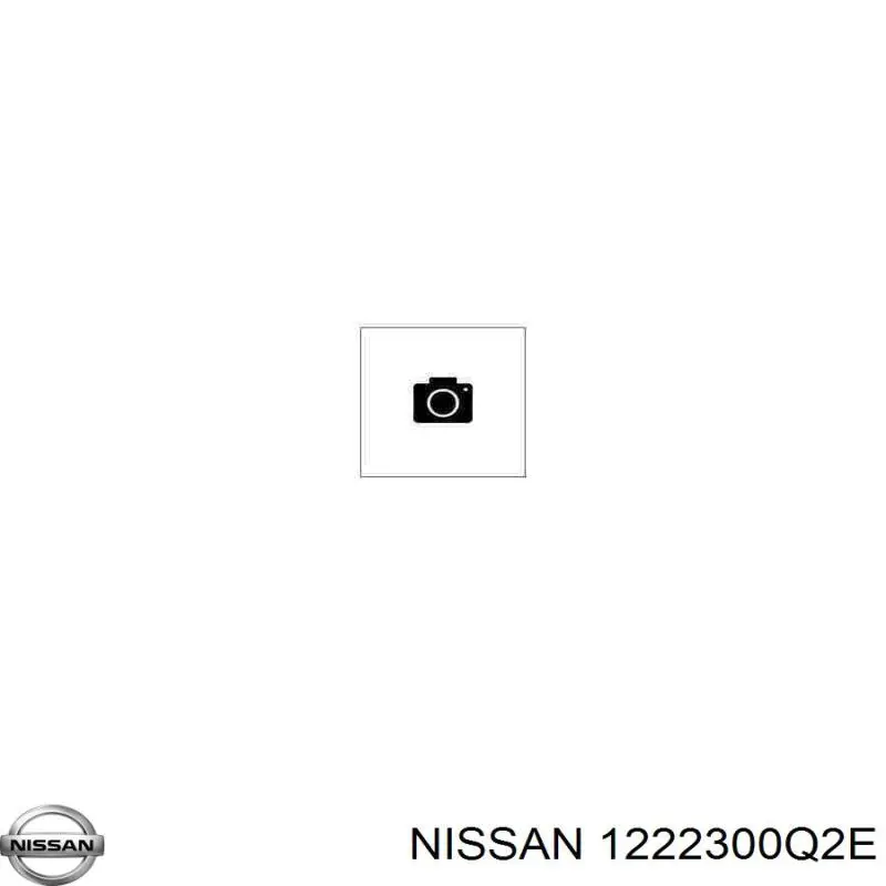 1222300Q2E Nissan вкладиші колінвала, корінні, комплект, стандарт (std)