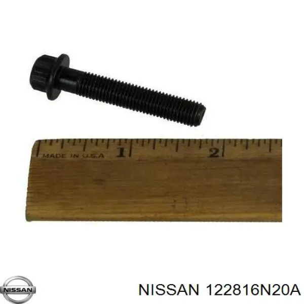 122816N20A Nissan півкільце підпірне (розбігу колінвалу нижнє)