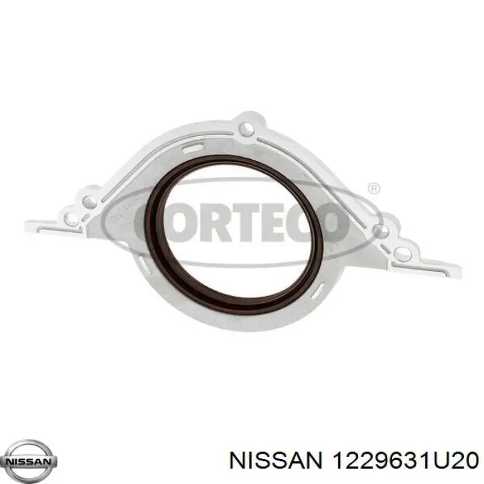 Сальник колінвала двигуна, задній Nissan/Infiniti 1229631U20 ціна, від 32.17 USD