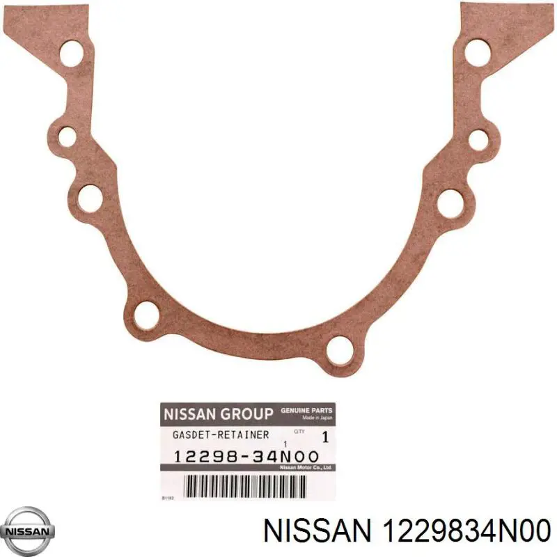 1229834N00 Nissan 