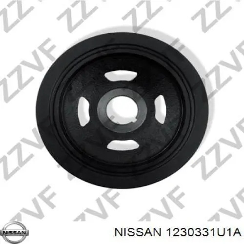 Демпферний шків колінвала Nissan/Infiniti 1230331U1A