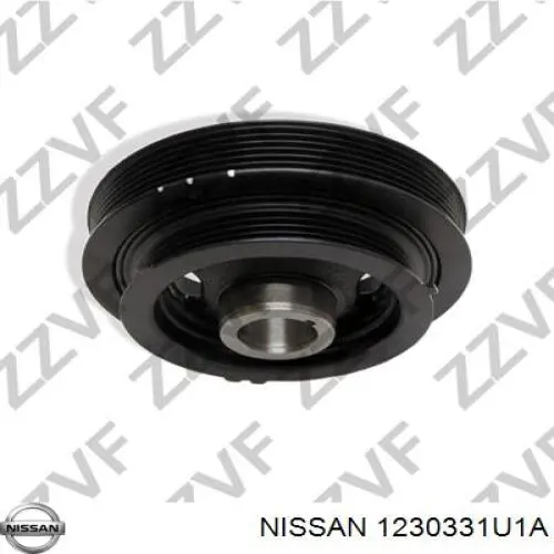 Купити 1230331U1A Nissan/Infiniti Шків колінчастого вала