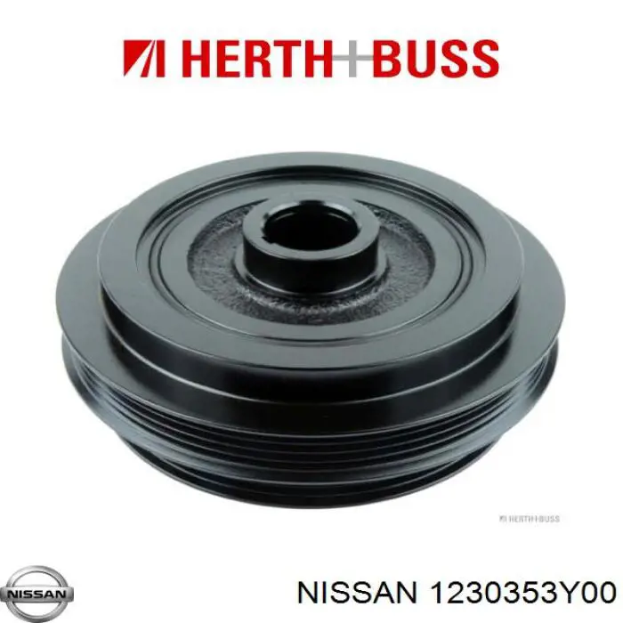 Шків колінвала (демпфер ) Nissan/Infiniti 1230353Y00 ціна, від 39.68 USD