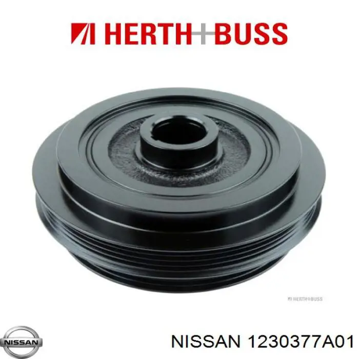 Шків колінвала (демпфер ) Nissan/Infiniti 1230377A01 ціна, від 38.67 USD