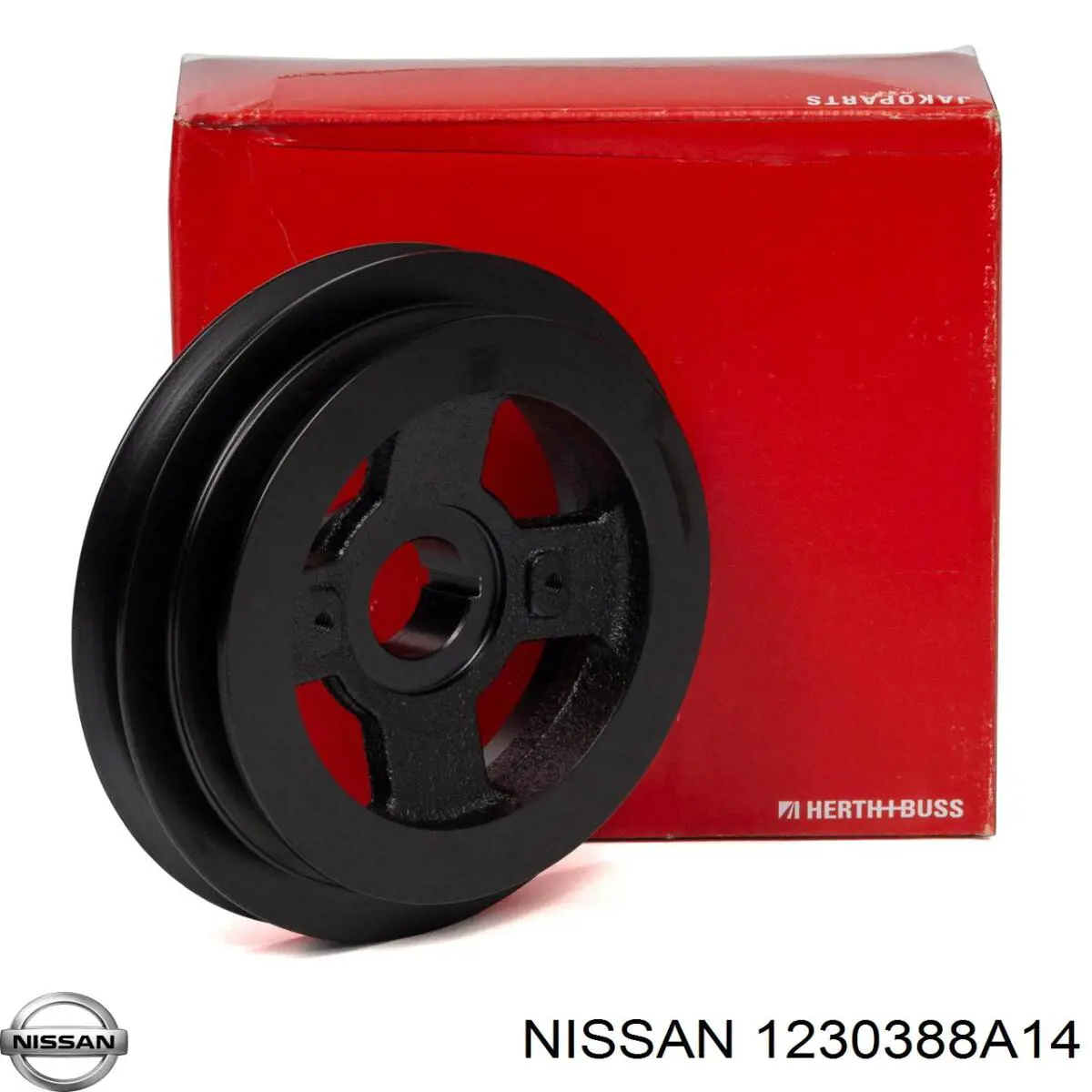 Демпфер колінвалу на Nissan Sunny III N14