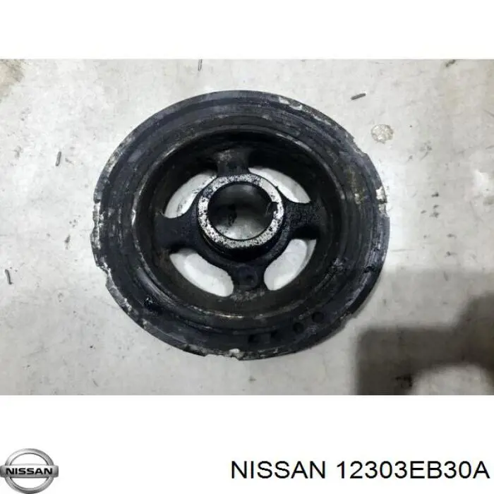 12303EB30A Nissan шків колінвала