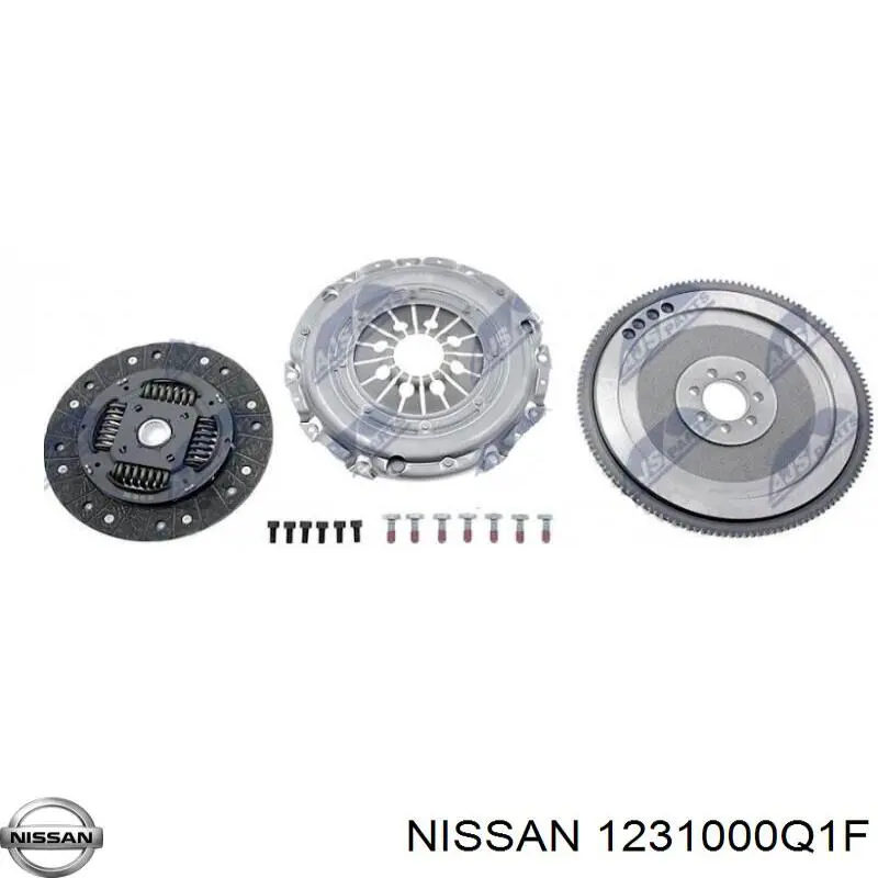 Купити 1231000Q0J Nissan/Infiniti Маховик із зубчастим ободом в зборі