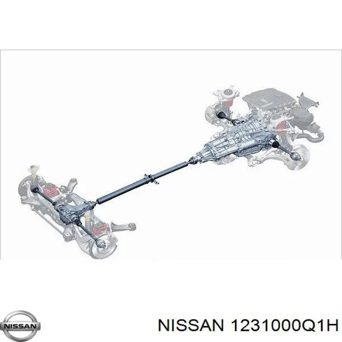 1231000Q1H Nissan маховик двигуна