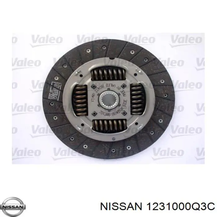 Купити 1231000Q3C Nissan/Infiniti Маховик із зубчастим ободом в зборі
