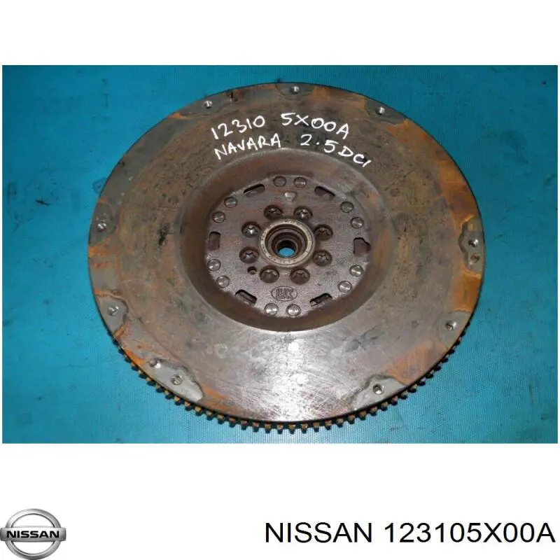 123105X00A Nissan маховик двигуна