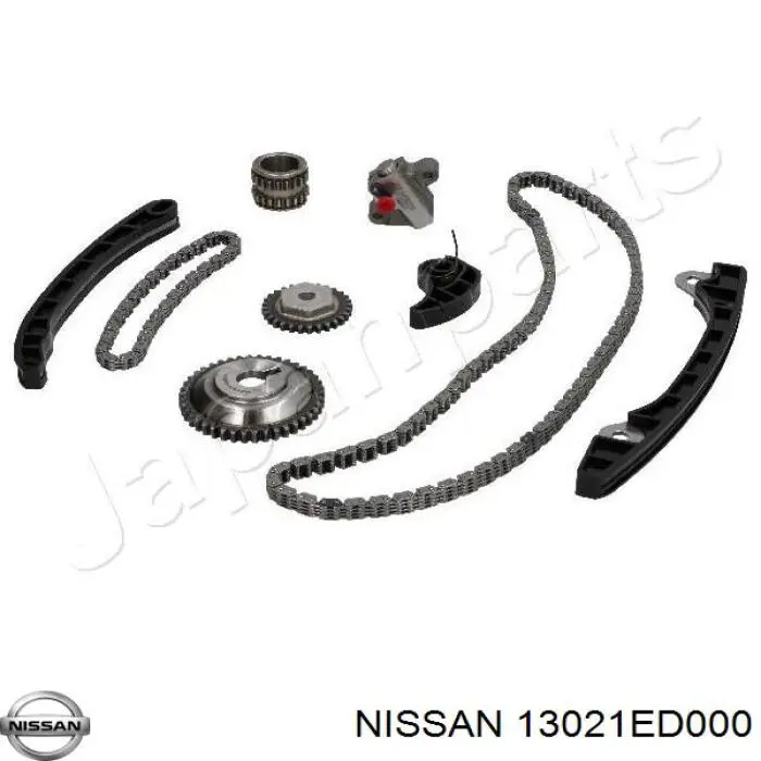 13021ED000 Nissan зірка-шестерня приводу коленвалу двигуна