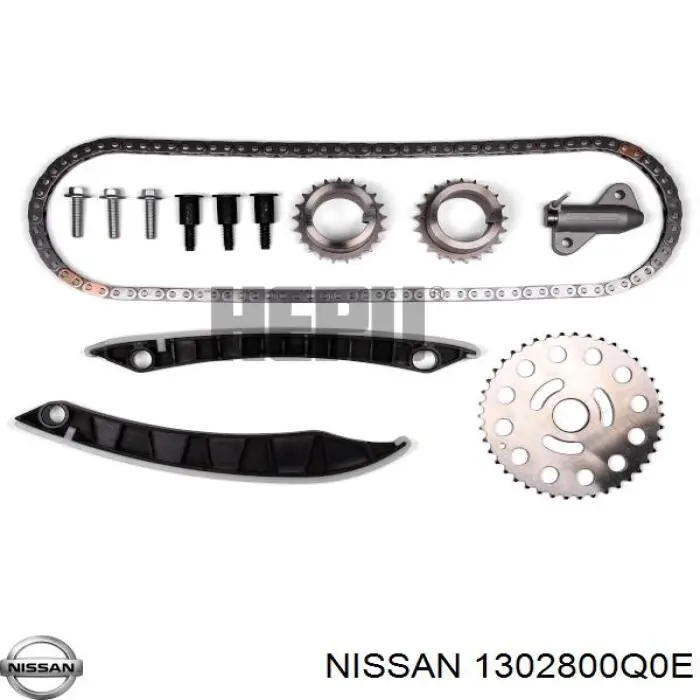 1302800Q0E Nissan ланцюг грм, комплект