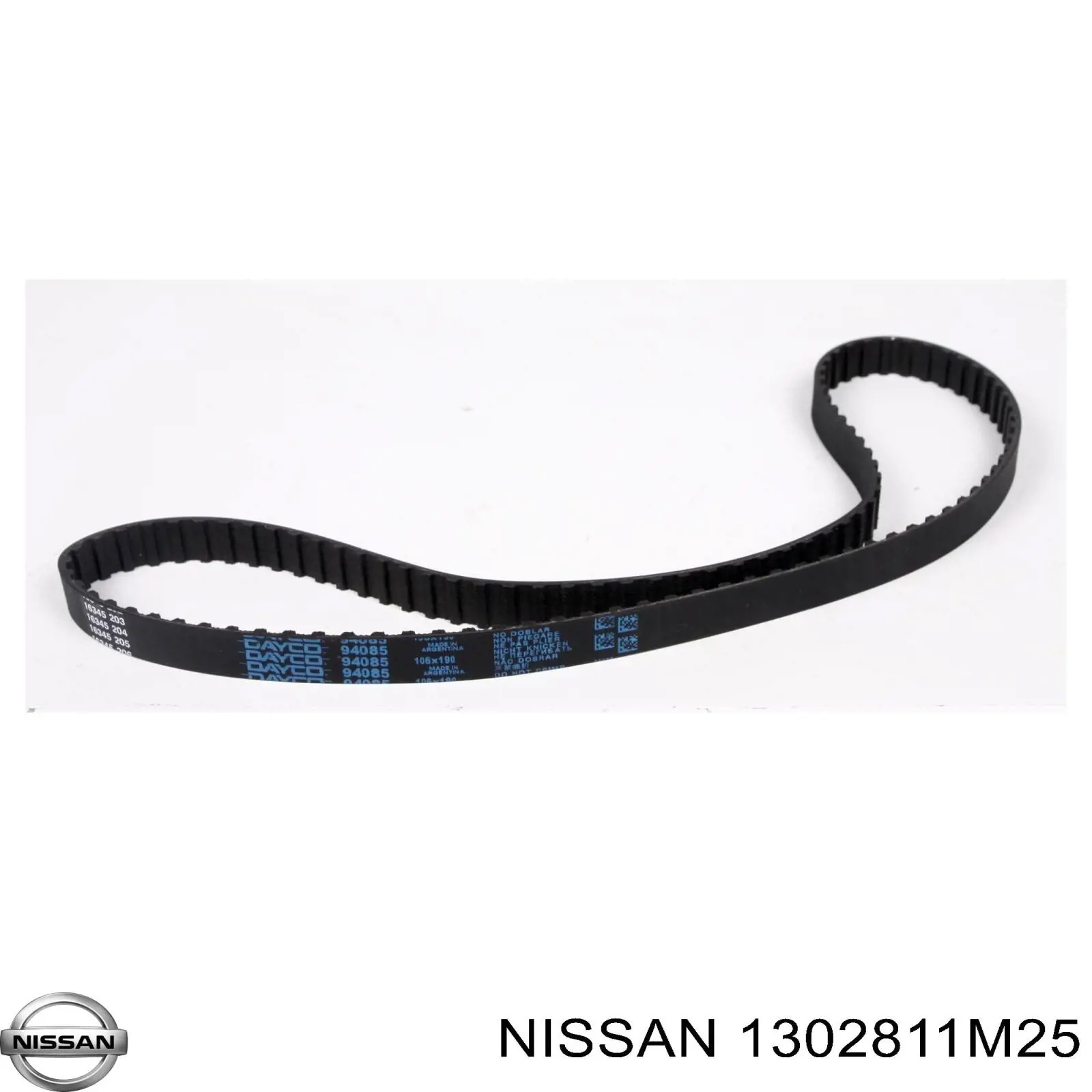Зубчастий ремінь Nissan/Infiniti 1302811M25 ціна, від 5.56 USD