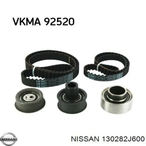 Зубчастий ремінь Nissan/Infiniti 130282J600 ціна, від 12.98 USD