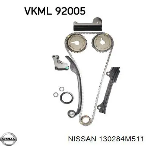 Ланцюг Nissan/Infiniti 130284M511 ціна, від 50.23 USD