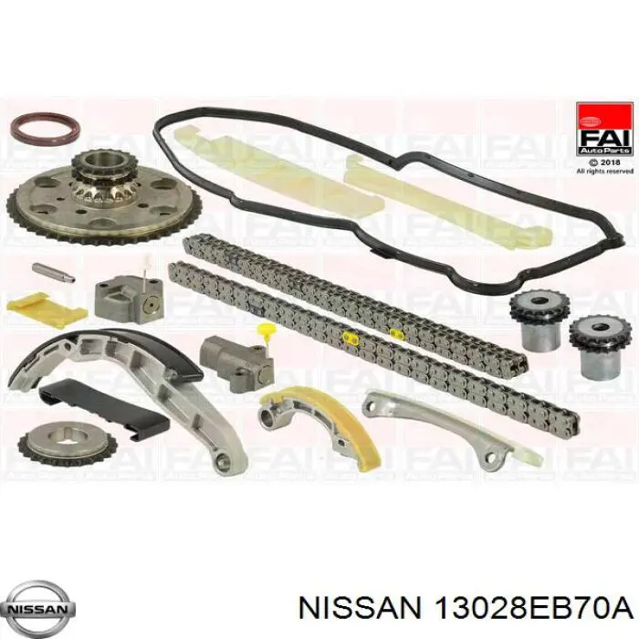 Ланцюг ГРМ, ліва Nissan/Infiniti 13028EB70A ціна, від 69.35 USD