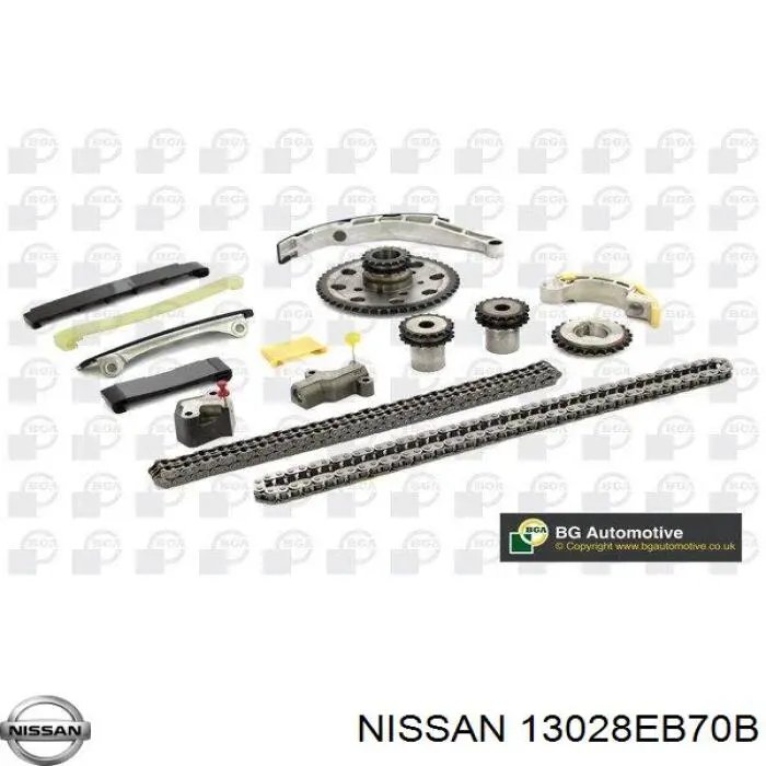 Ланцюг ГРМ, розподілвала 13028EB70B Nissan