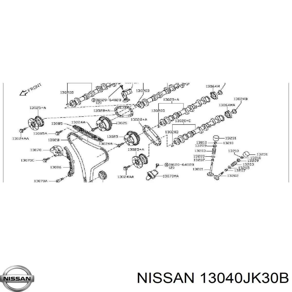  13040JK30B Nissan