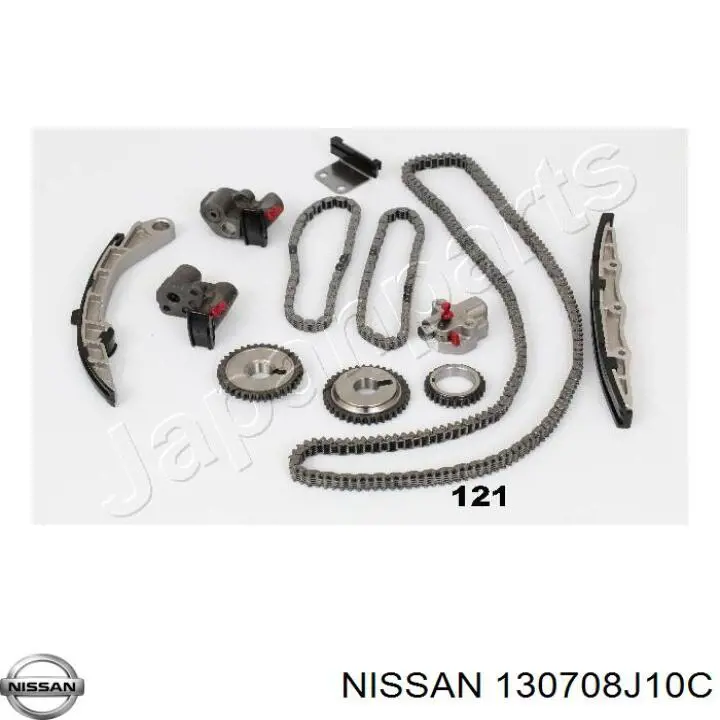 Натягувач ланцюга ГРМ, правий Nissan/Infiniti 130708J10C ціна, від 33.24 USD