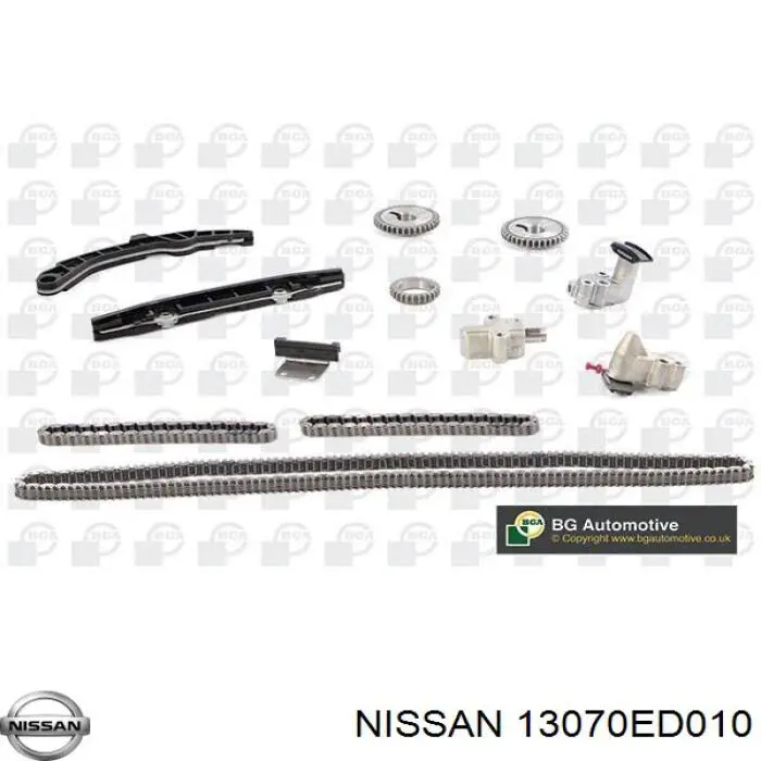 13070ED010 Nissan натягувач ланцюга грм, лівий