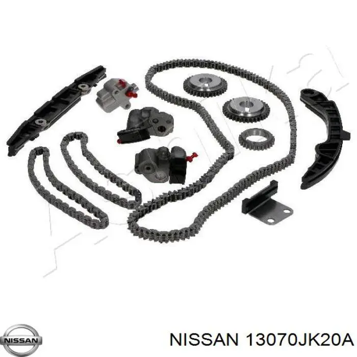 13070JK20A Nissan ланцюг грм, комплект