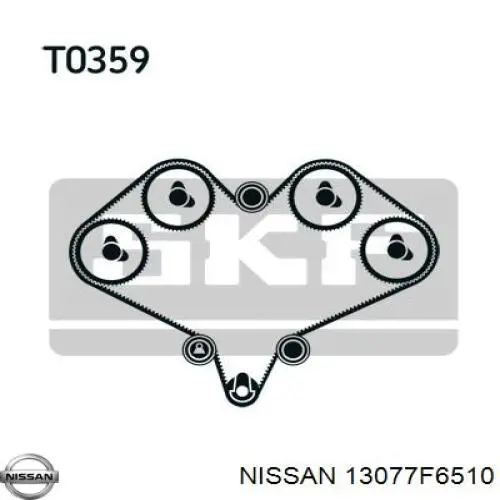 Ролик ременя ГРМ, паразитний NSK 60TB0711 ціна, від 10.64 USD