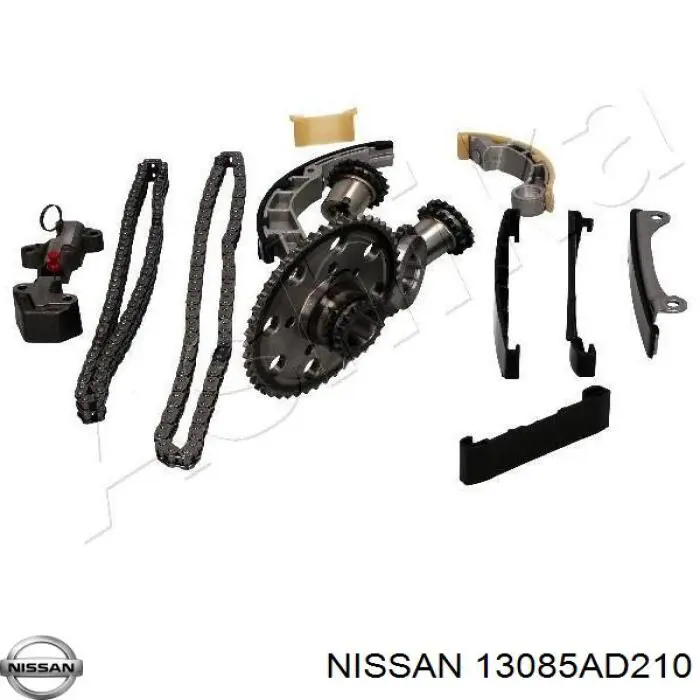 13085AD210 Nissan заспокоювач ланцюга грм, лівий