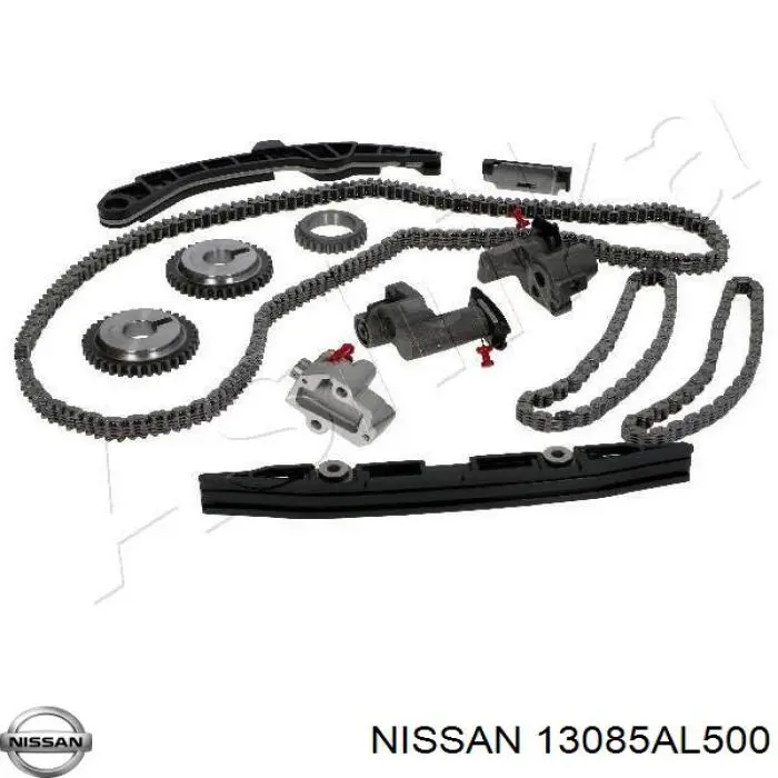 13085AL500 Nissan заспокоювач ланцюга грм, верхній