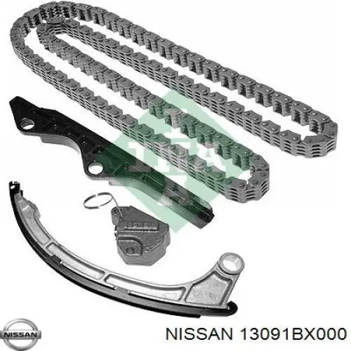 13091BX000 Nissan заспокоювач ланцюга грм, лівий