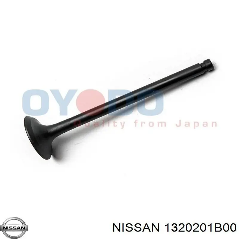 1320201B00 Nissan/Infiniti Випускний клапан двигуна