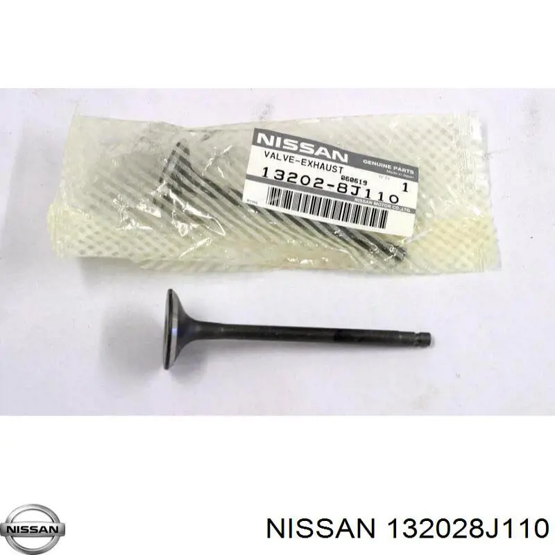 Клапан випускний Nissan Pathfinder (R51) (Нісан Патфайндер)