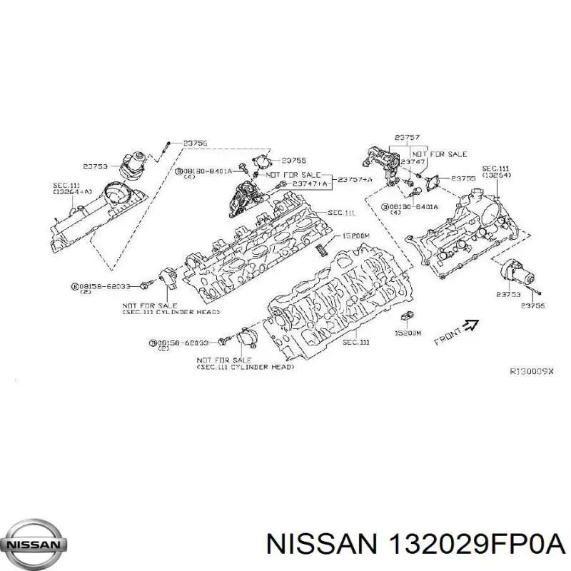 Клапан випускний Nissan Pathfinder (R51) (Нісан Патфайндер)