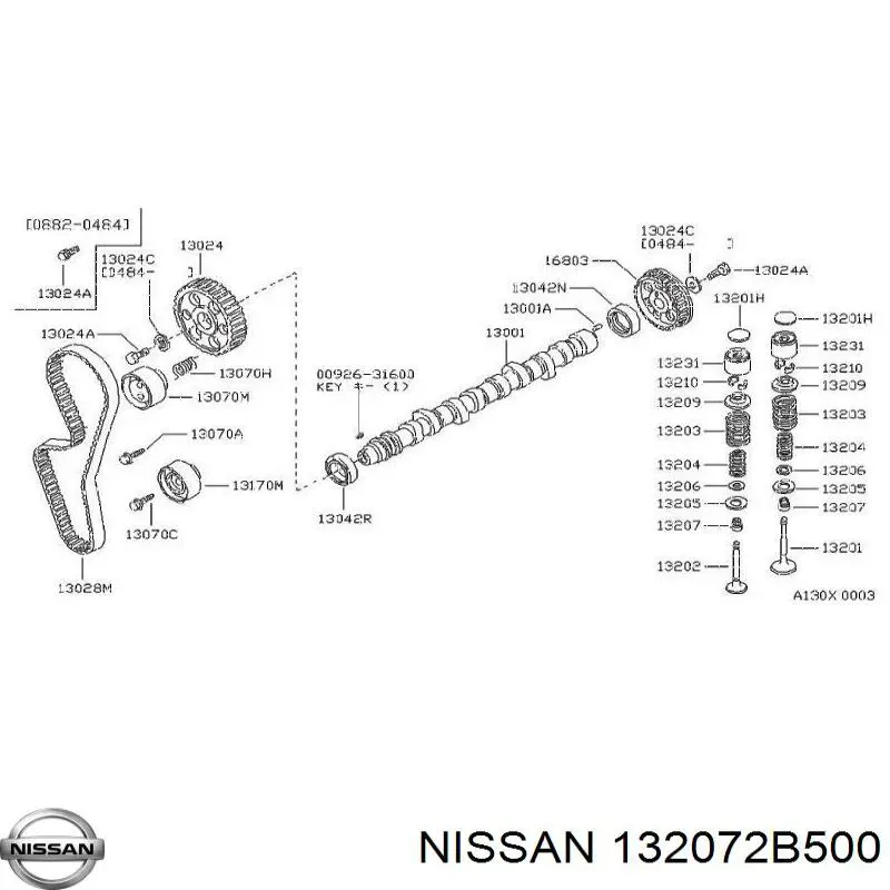 Сальник клапана (маслознімний), впуск/випуск Nissan Patrol (Y61) (Нісан Патрол)