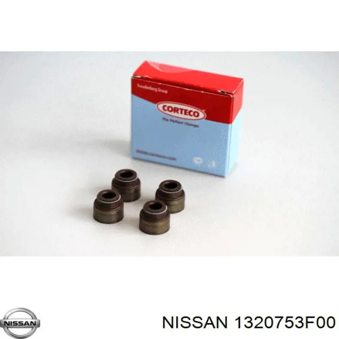 1320753F00 Nissan/Infiniti Сальник клапана (Маслос'емниє), впуск/випуск