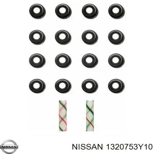 1320753Y10 Nissan сальник клапана (маслознімний, впуск/випуск)