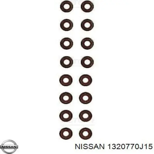 Сальник клапана (маслознімний), впуск/випуск Nissan Primera (P12) (Нісан Прімера)