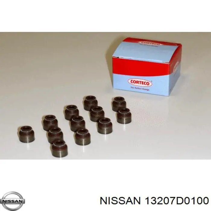 Сальник клапана (маслознімний), впуск/випуск Nissan/Infiniti 13207D0100 ціна, від 1.22 USD