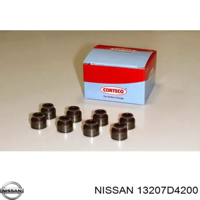 Сальник клапана (маслознімний), впуск/випуск Nissan/Infiniti 13207D4200 ціна, від 1.88 USD