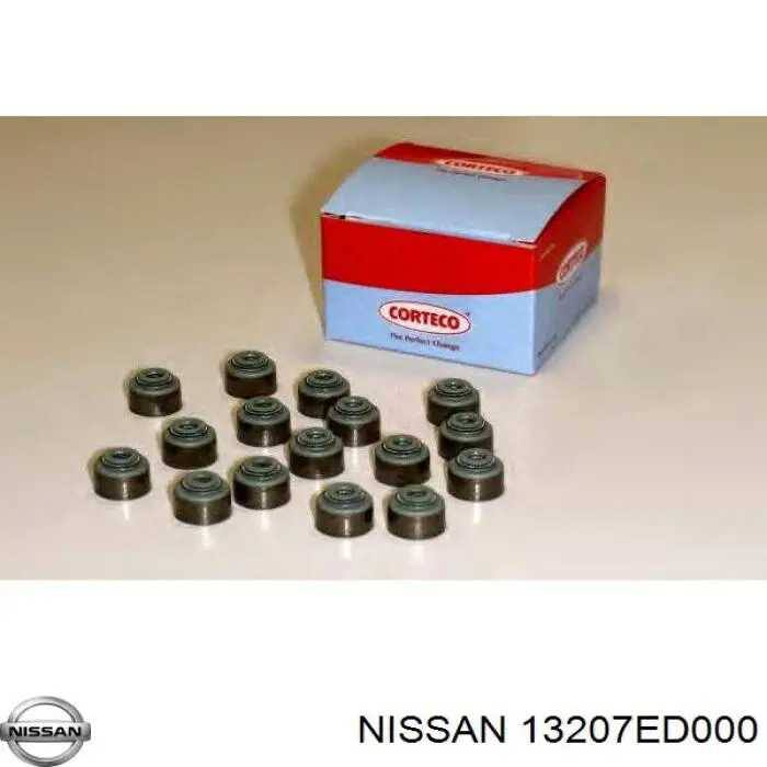 13207ED000 Nissan сальник клапана (маслознімний, впуск/випуск)
