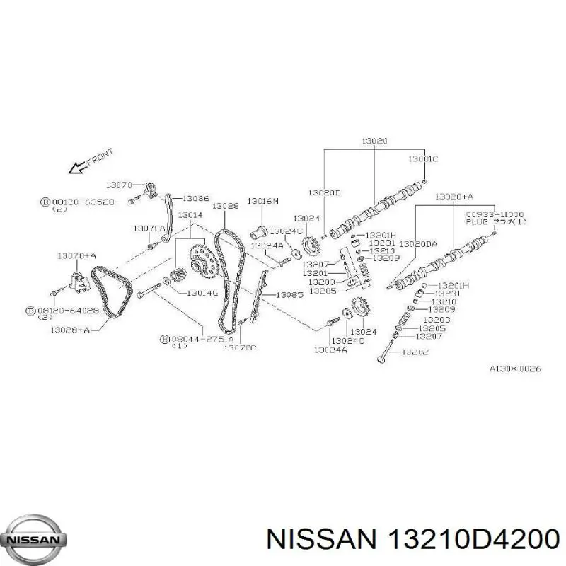  13210D4200 Nissan