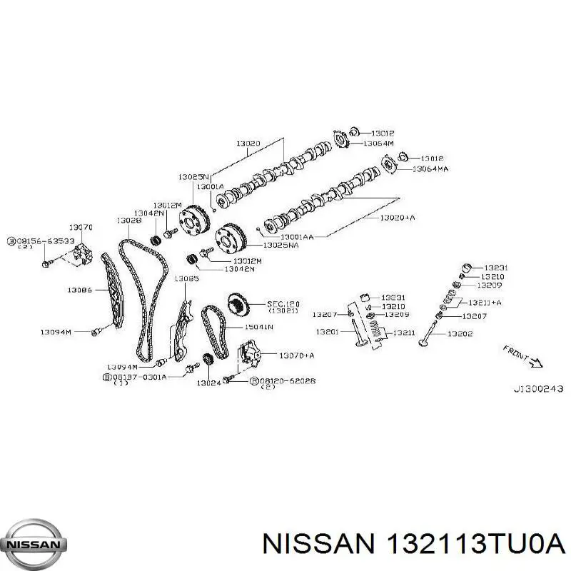  132113TU0A Nissan