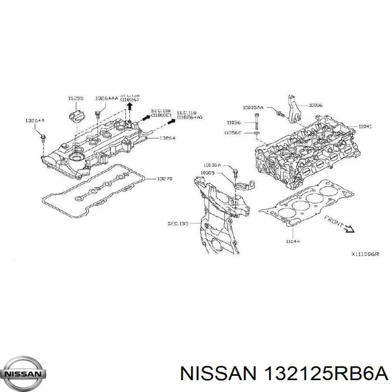 132125RB6A Nissan/Infiniti 