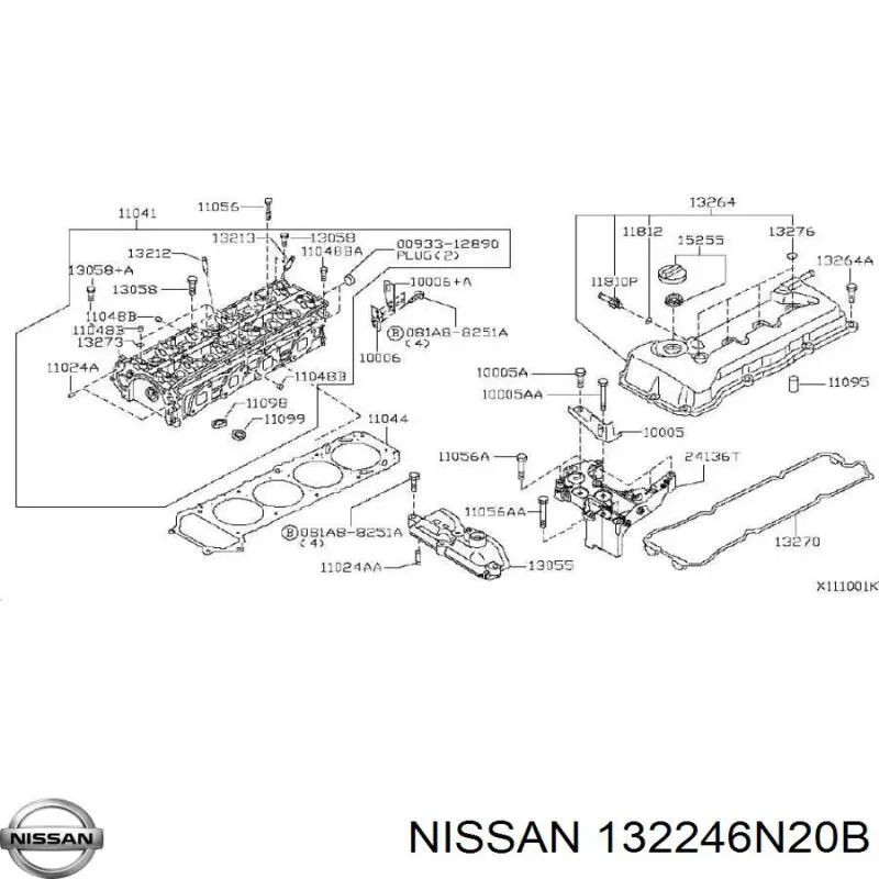  132246N20B Nissan