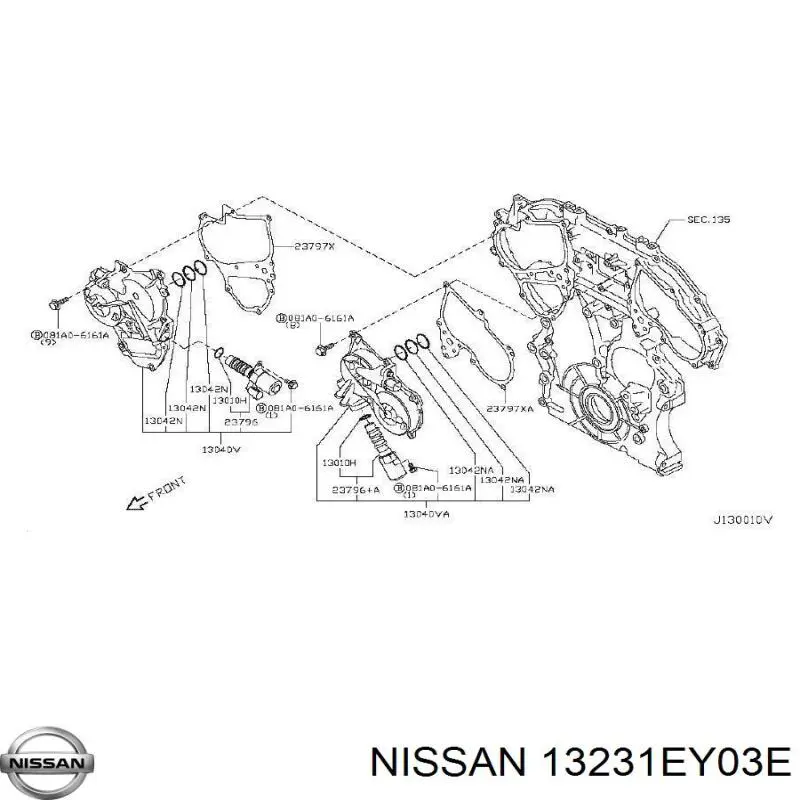 Штовхач клапана гідравлічний Nissan/Infiniti 13231EY03E ціна, від 108.83 USD