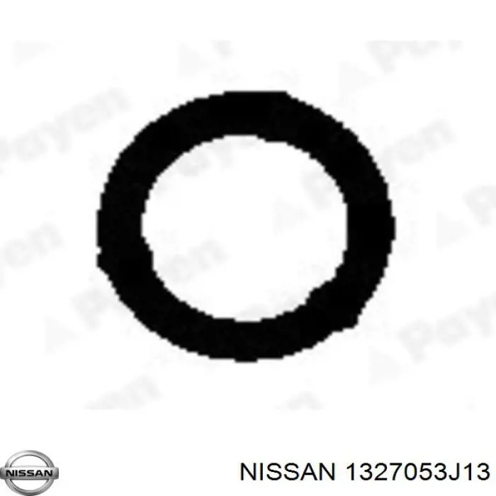 1327053J13 Nissan прокладка клапанної кришки двигуна, кільце