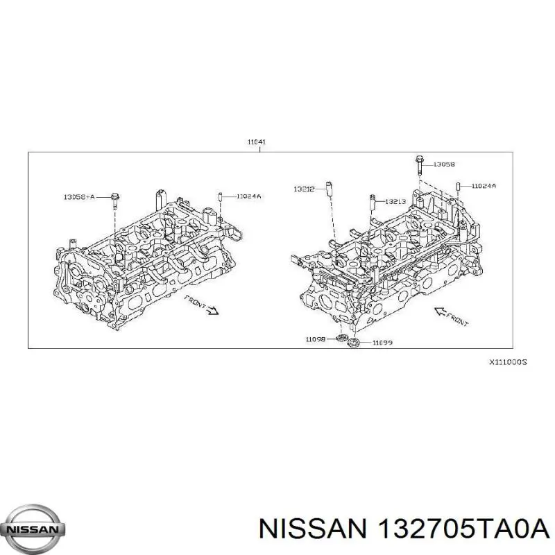 Купити 132705TA0A Nissan/Infiniti 